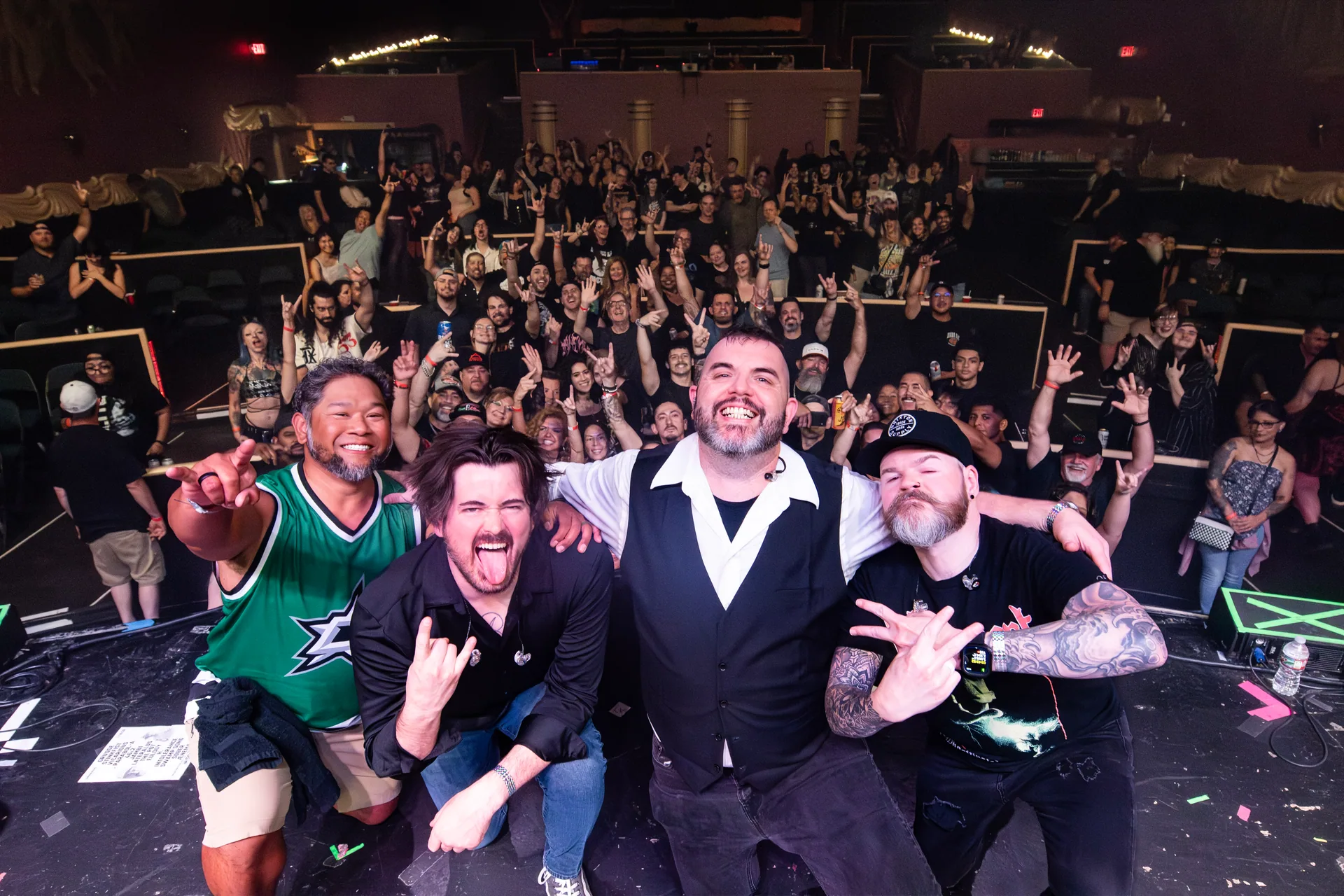 Jambi with the Granada Theatre crowd after the show